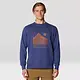 Mountain SunSet Pullover, Lapis