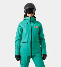 W Powderqueen 3.0 Jacket, Signal Green