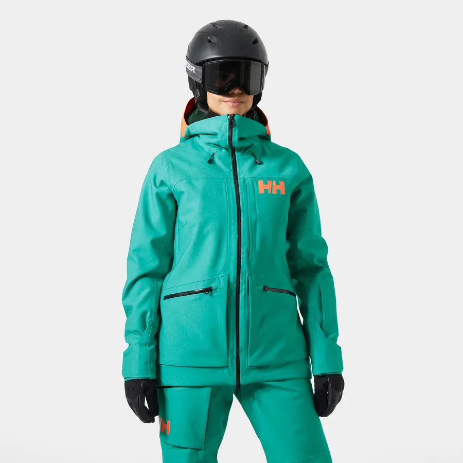 W Powderqueen 3.0 Jacket, Signal Green
