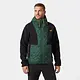 Stowe Hooded Hybrid Jacket, Jungle Green