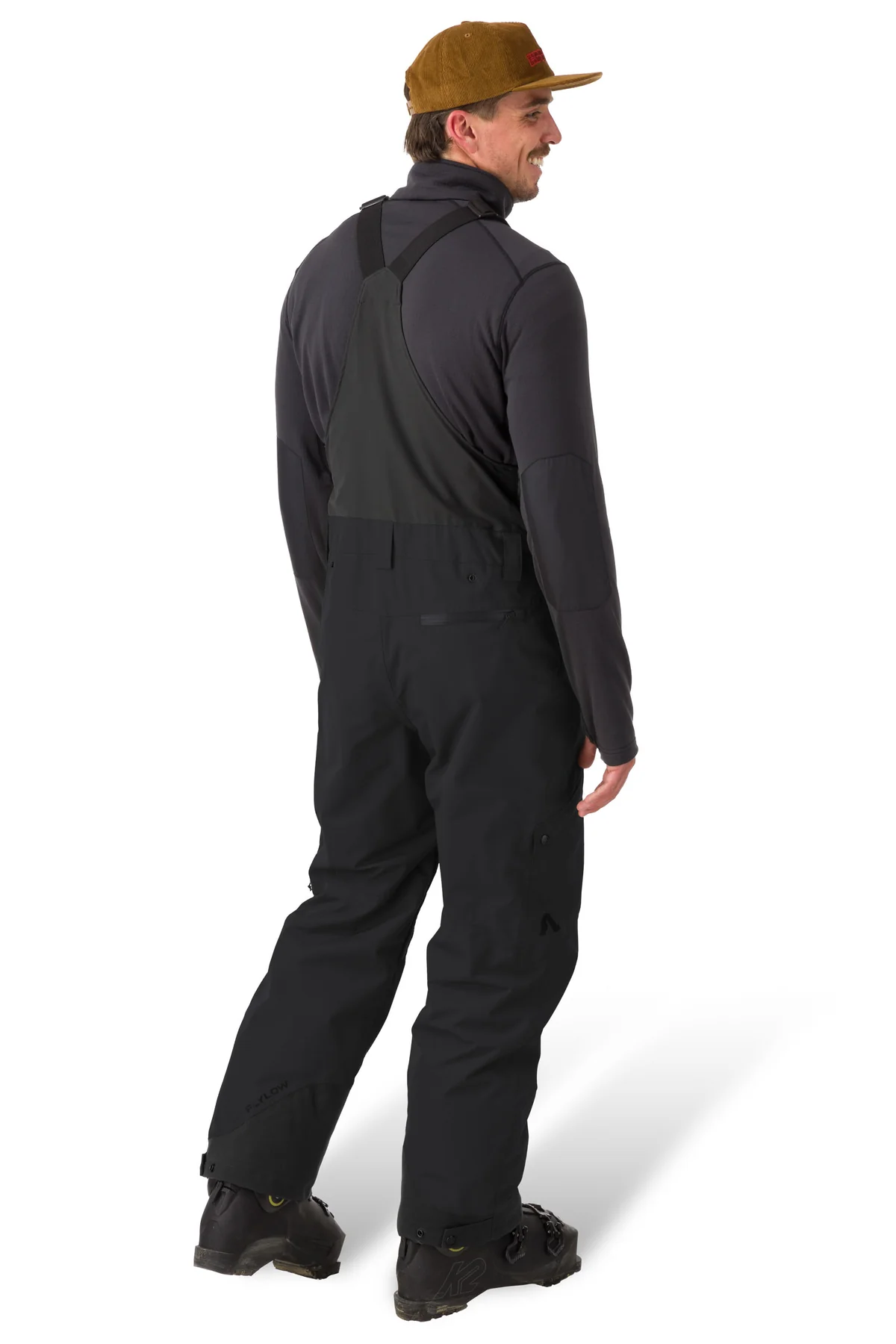 Flylow Gear Snowman Bib, Black