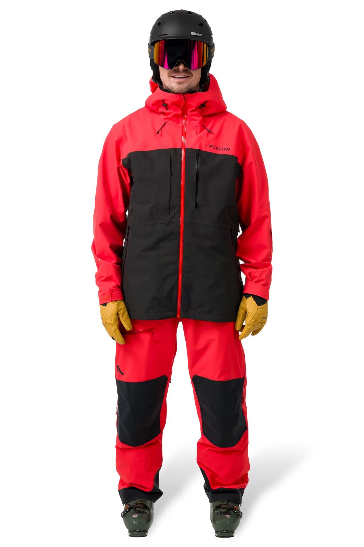 Flylow Gear Quantum Pro Jacket, Black/Magma