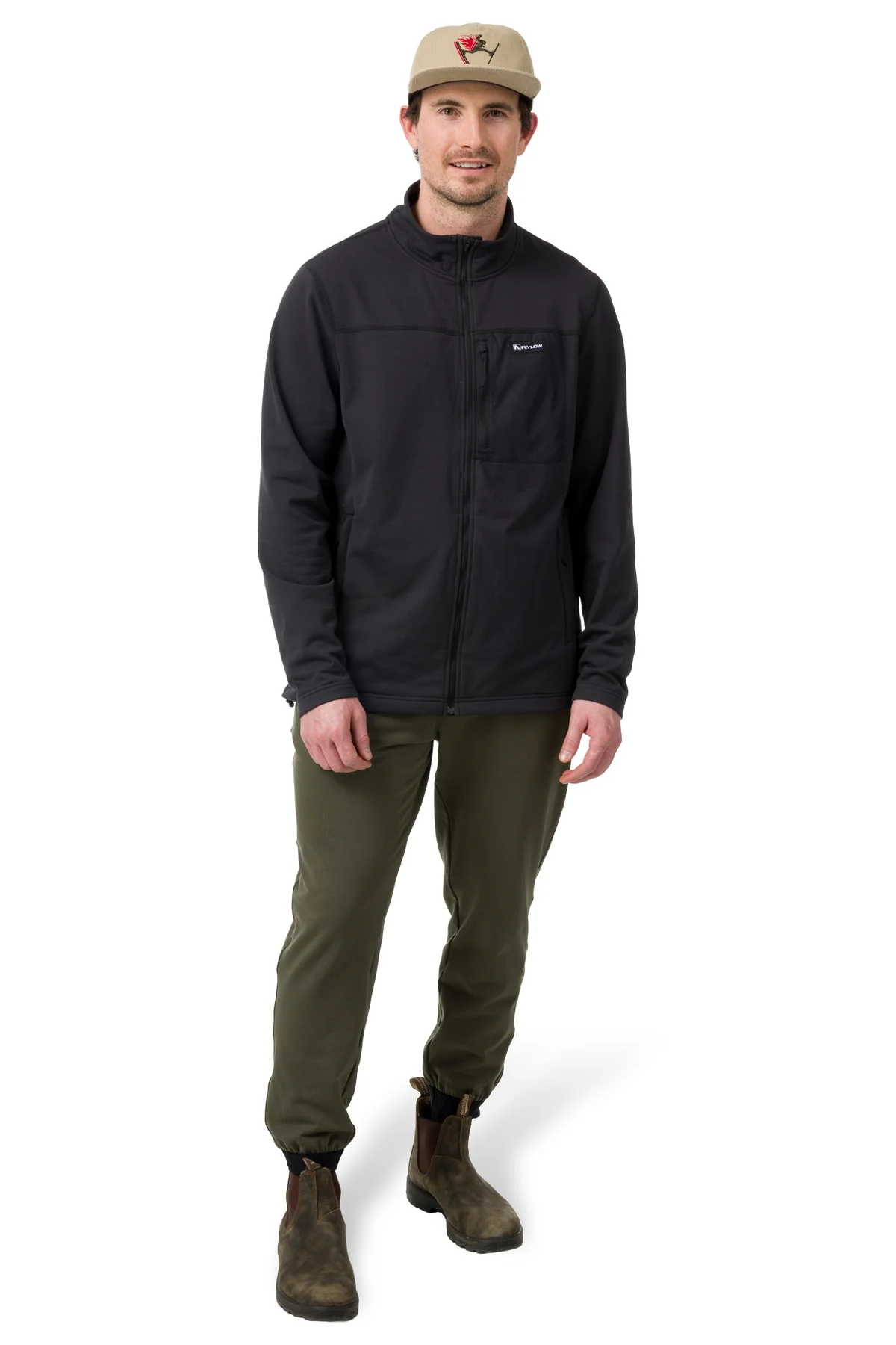 Flylow Gear Boone Fleece, Black