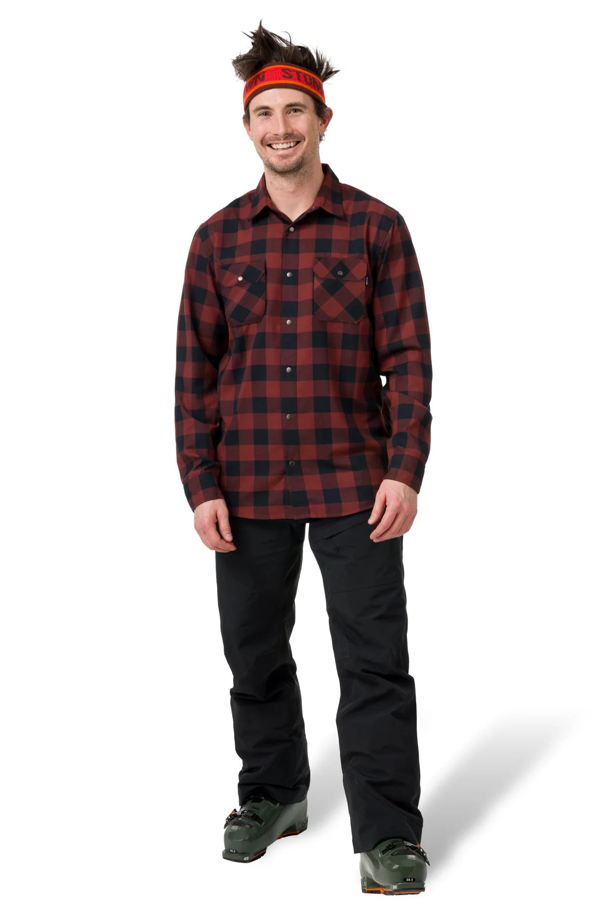 Flylow Gear Handlebar Tech Flannel, Amaro