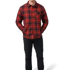 Flylow Gear Sinclair Insulated Flannel, Magma/Amaro