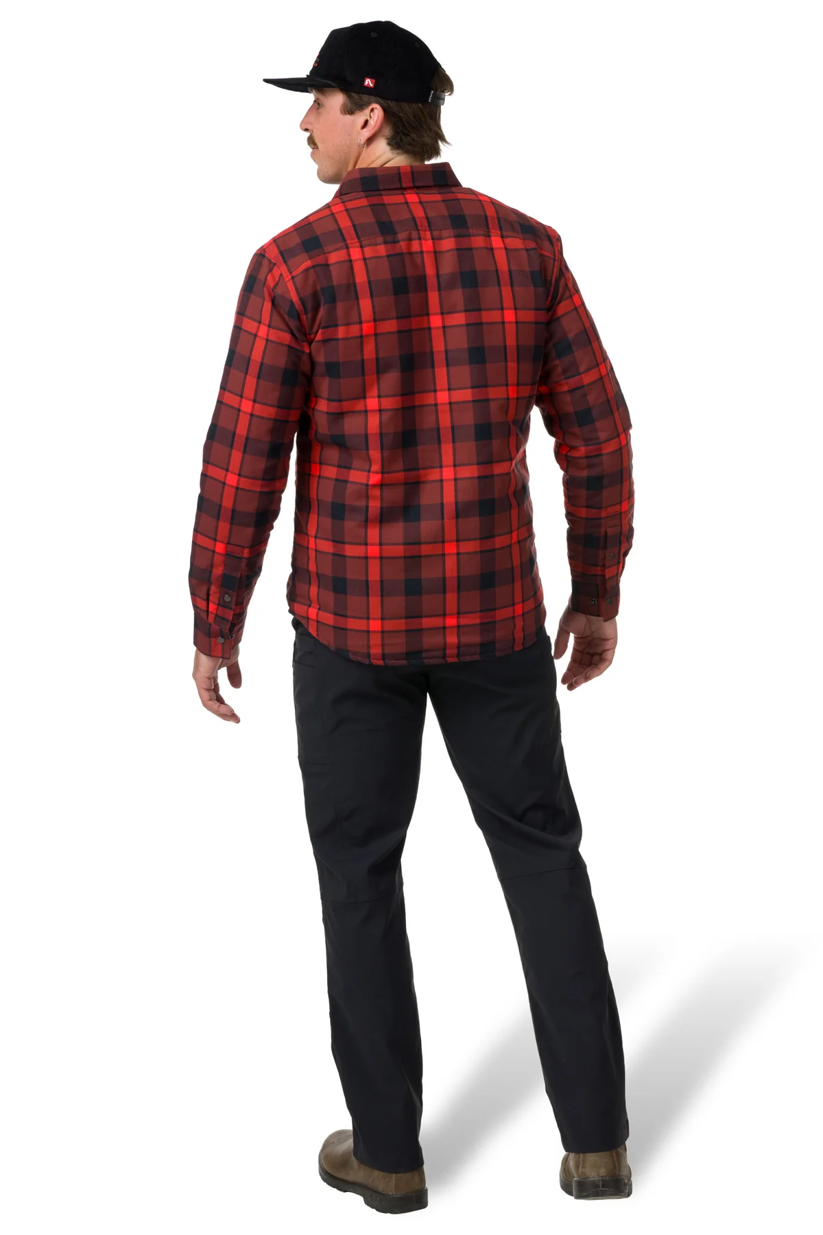 Flylow Gear Sinclair Insulated Flannel, Magma/Amaro