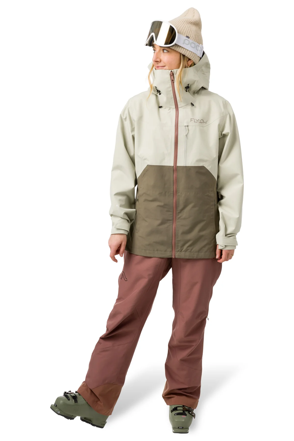 Flylow Gear W Puma Jacket, Mist/Leaf