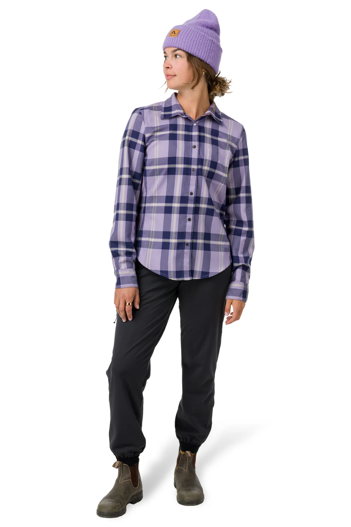 Flylow Gear Brigitte Tech Flannel, Aurora