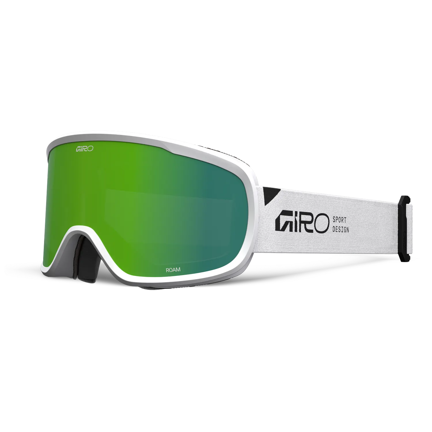 Roam, Stacked White/Loden Green/Yellow