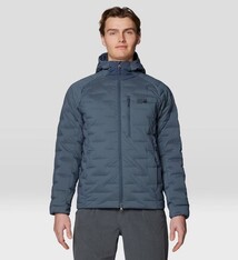 Stretchdown Hoody, Moon Blue