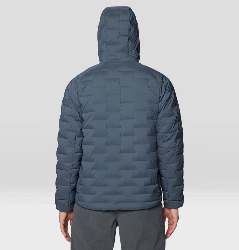 Stretchdown Hoody, Moon Blue