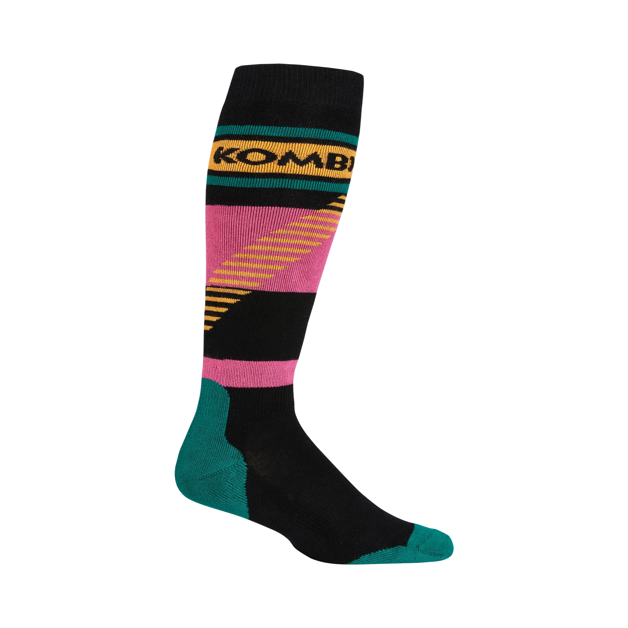 Ascent Sock, Green/Pink