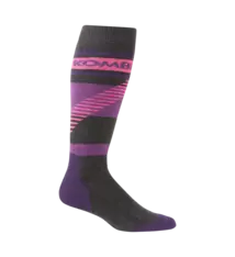 Ascent Sock, Purple/Grey