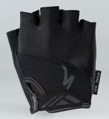 W BG Dual Gel Short Finger, Black