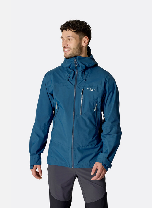 Rab Downpour Mountain Jacket, Tempest Blue