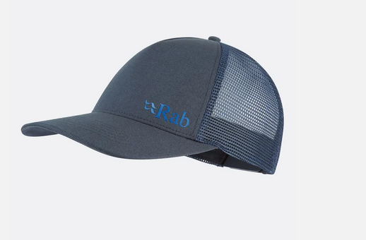 Rab Trucker Logo Cap, Tempest Blue