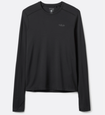 Rab W Force LS Tee, Black