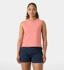 W Capri Summer Top, Coral