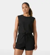 Thalia Romper, Black