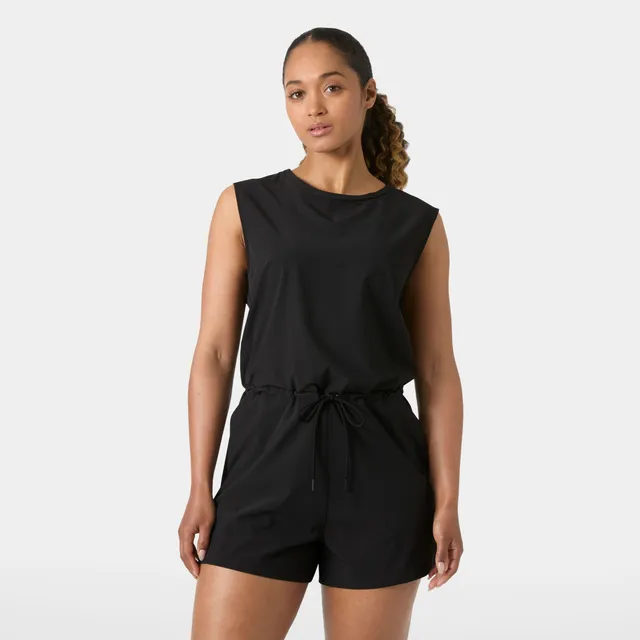 Thalia Romper, Black