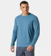 Shine Solen LS Crew, Washed Navy