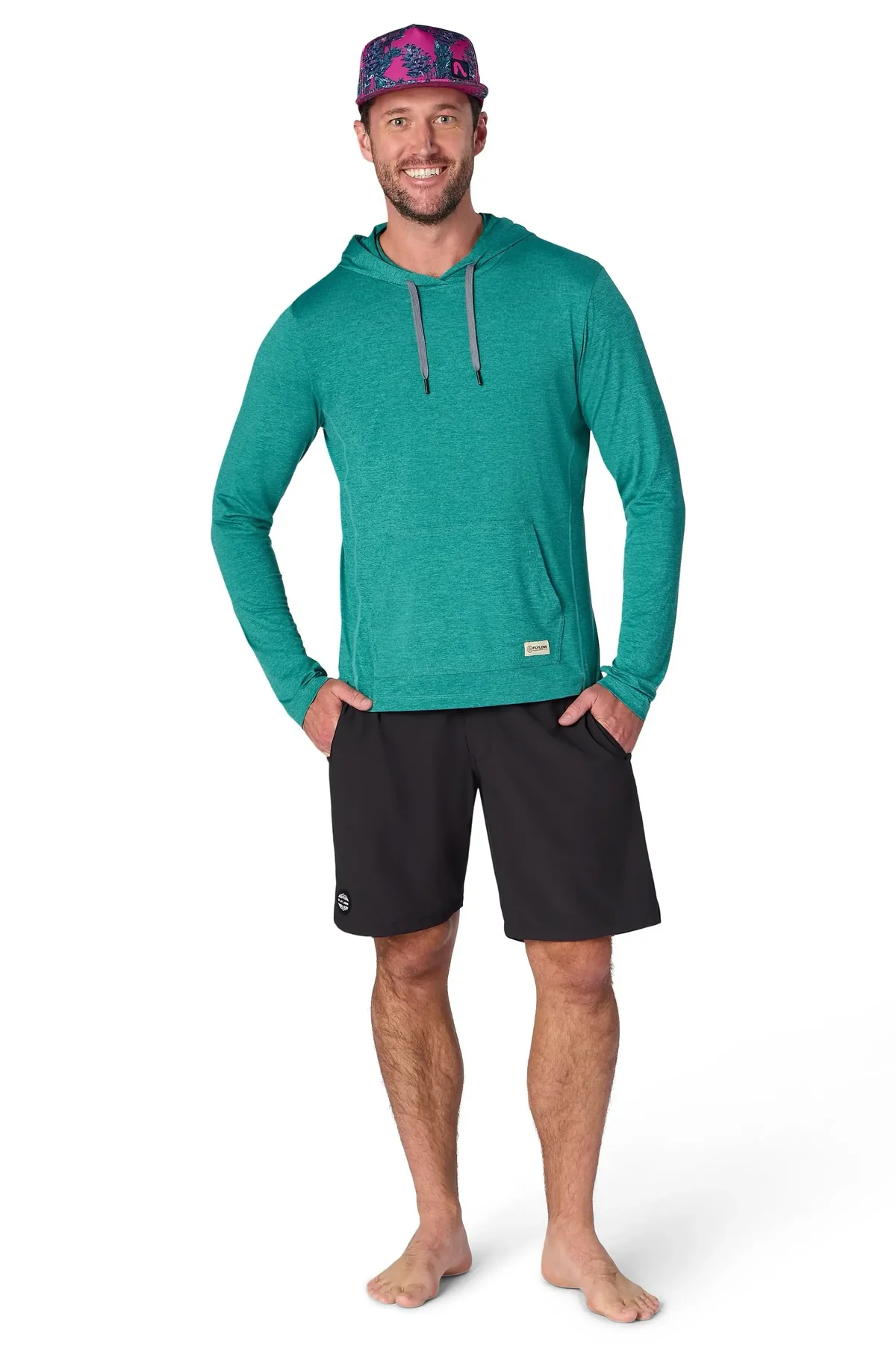 Flylow Gear Nash Sun Hoody, Sea