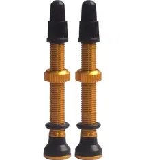 Tubeless Valve, 44mm Gold