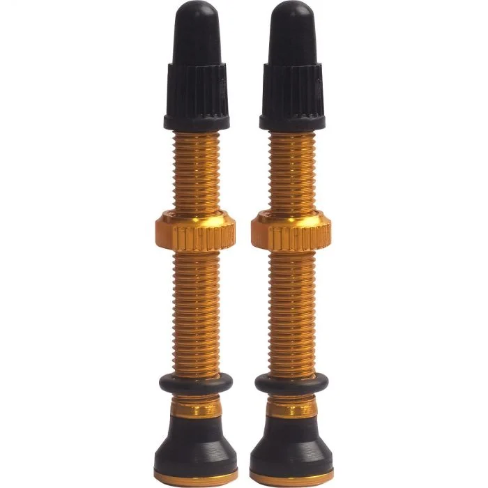 Tubeless Valve, 44mm Gold