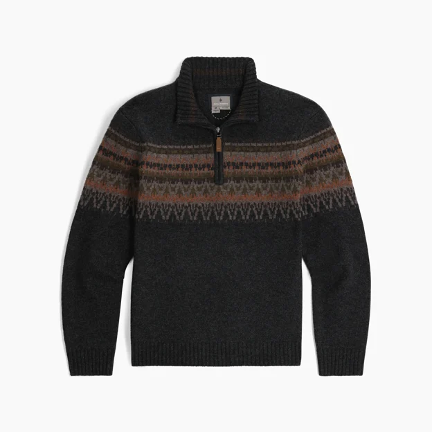 Arch Rock 1/4 Zip, Charcoal