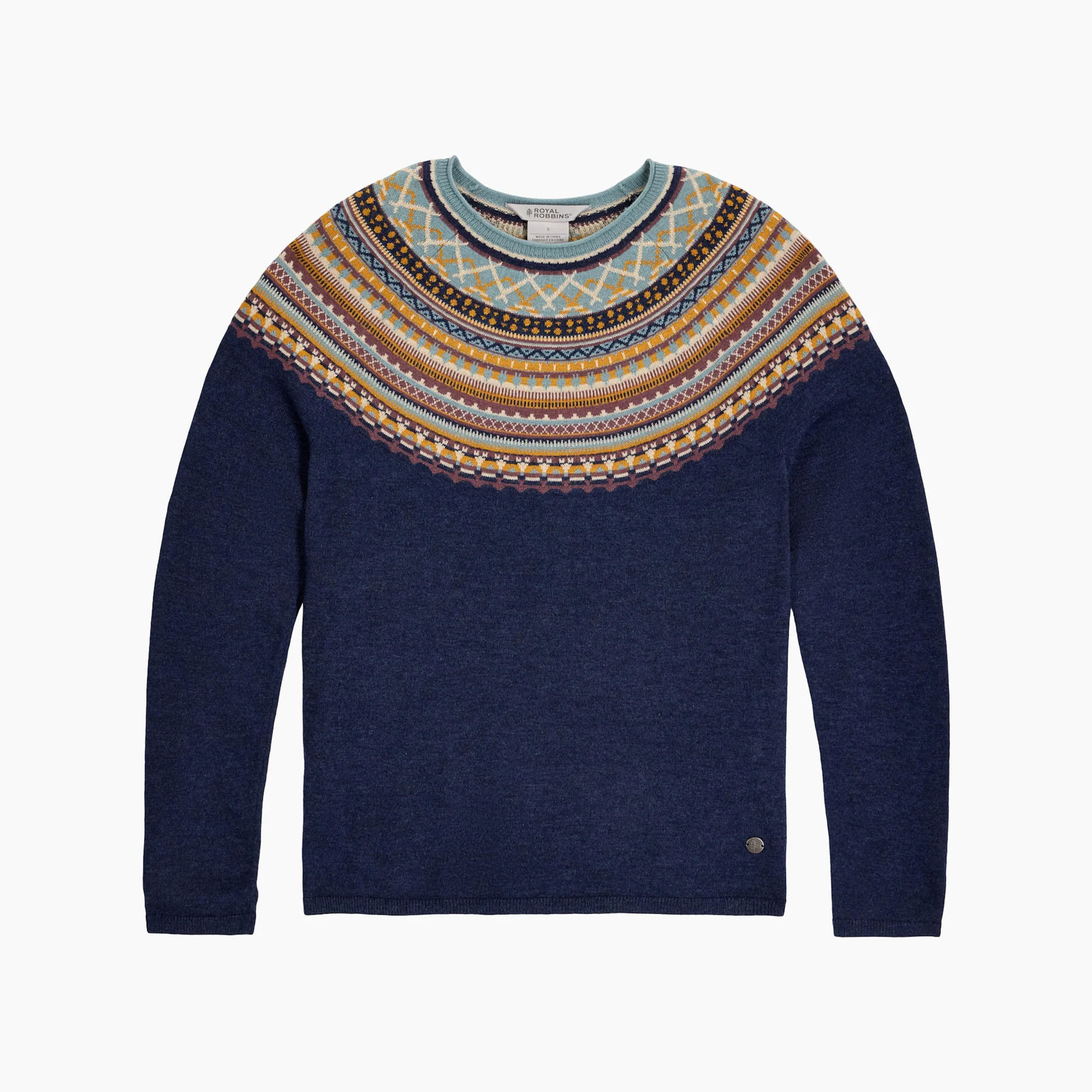 W Westlands Fairisle Crew