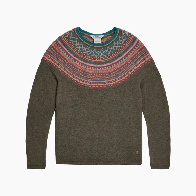 W Westlands Fairisle Crew
