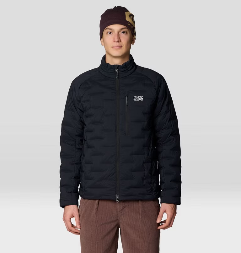 Stretchdown Jacket, Black