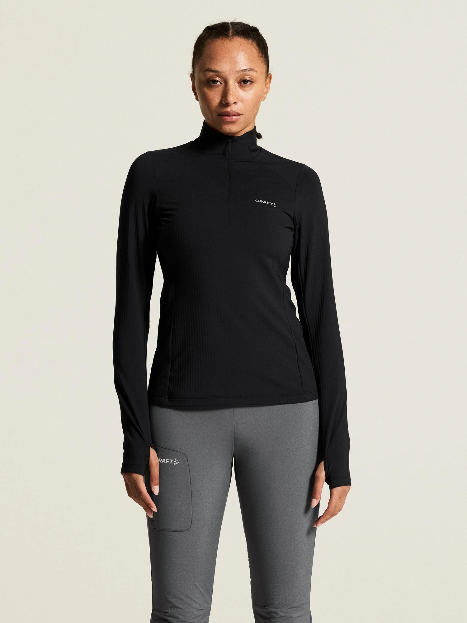 Craft W Gain Thermal Midlayer, Black