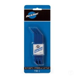 Park Tool TR-1, Kit of 6 pre-glued patches with 3 tire levers