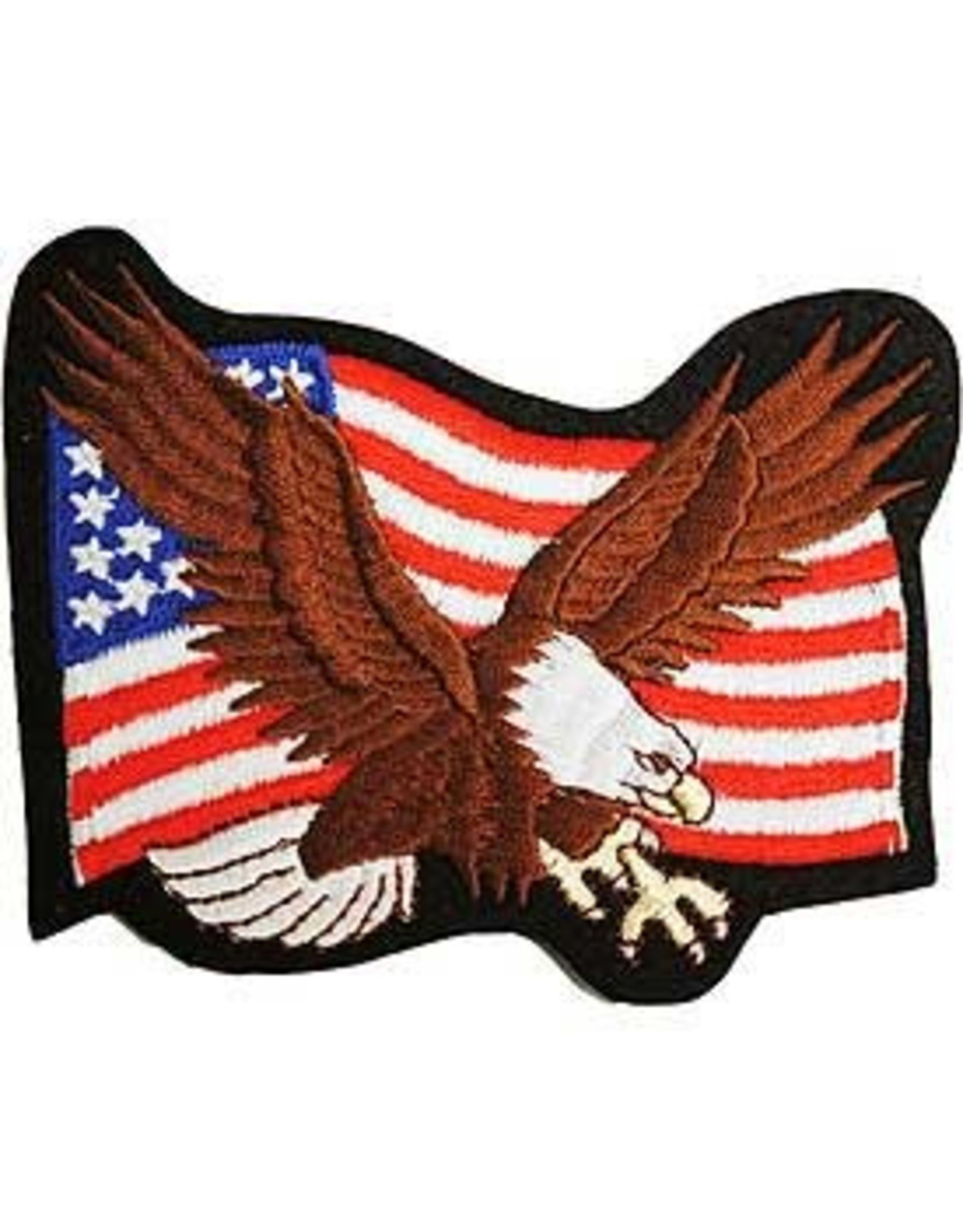 USA Flag with Eagle Patch 3 3/4″ X 3″ – Vietnam Veterans Memorial