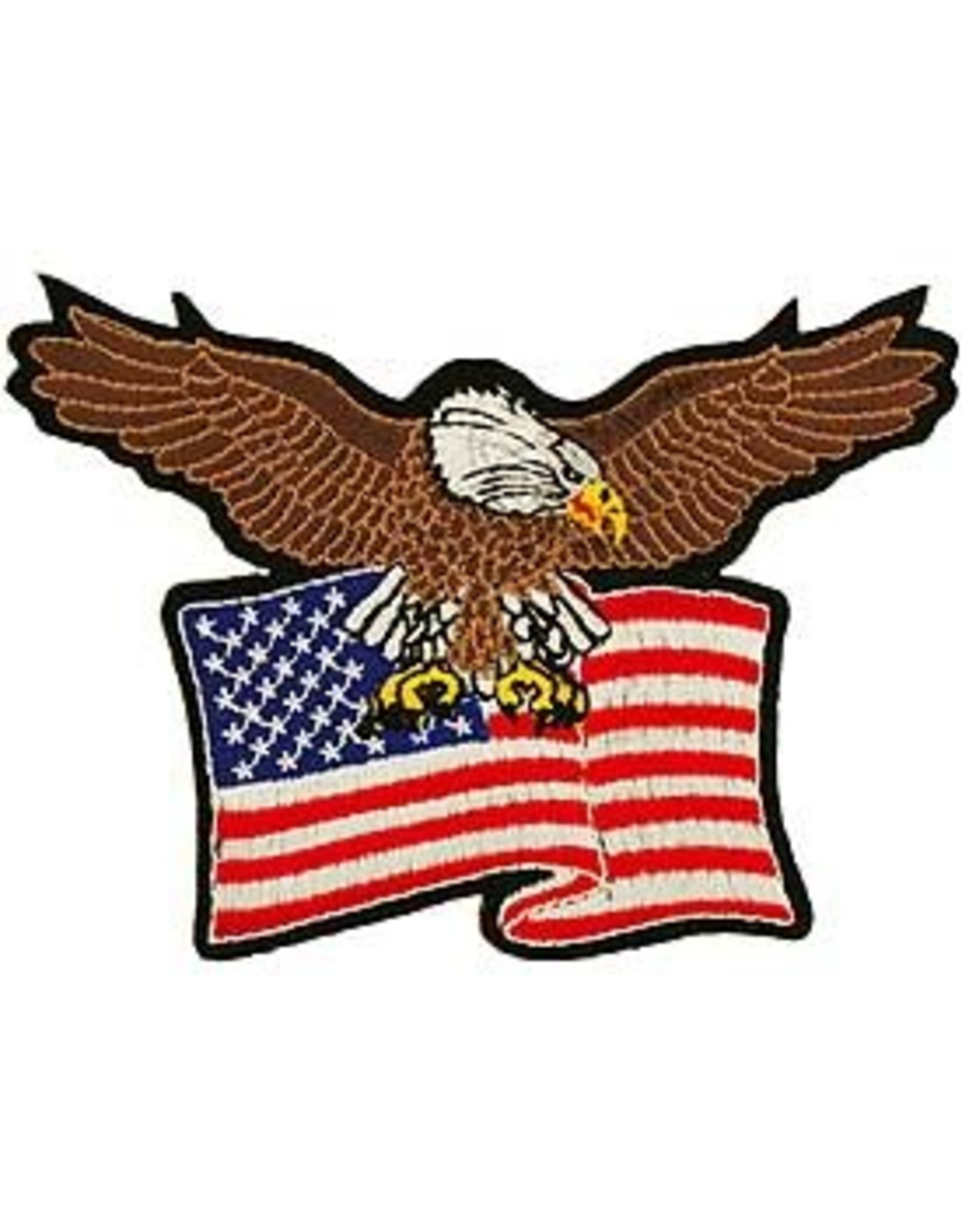 Federal Eagle Shield Patch 12.5  US Flag Military Vet Patriotic