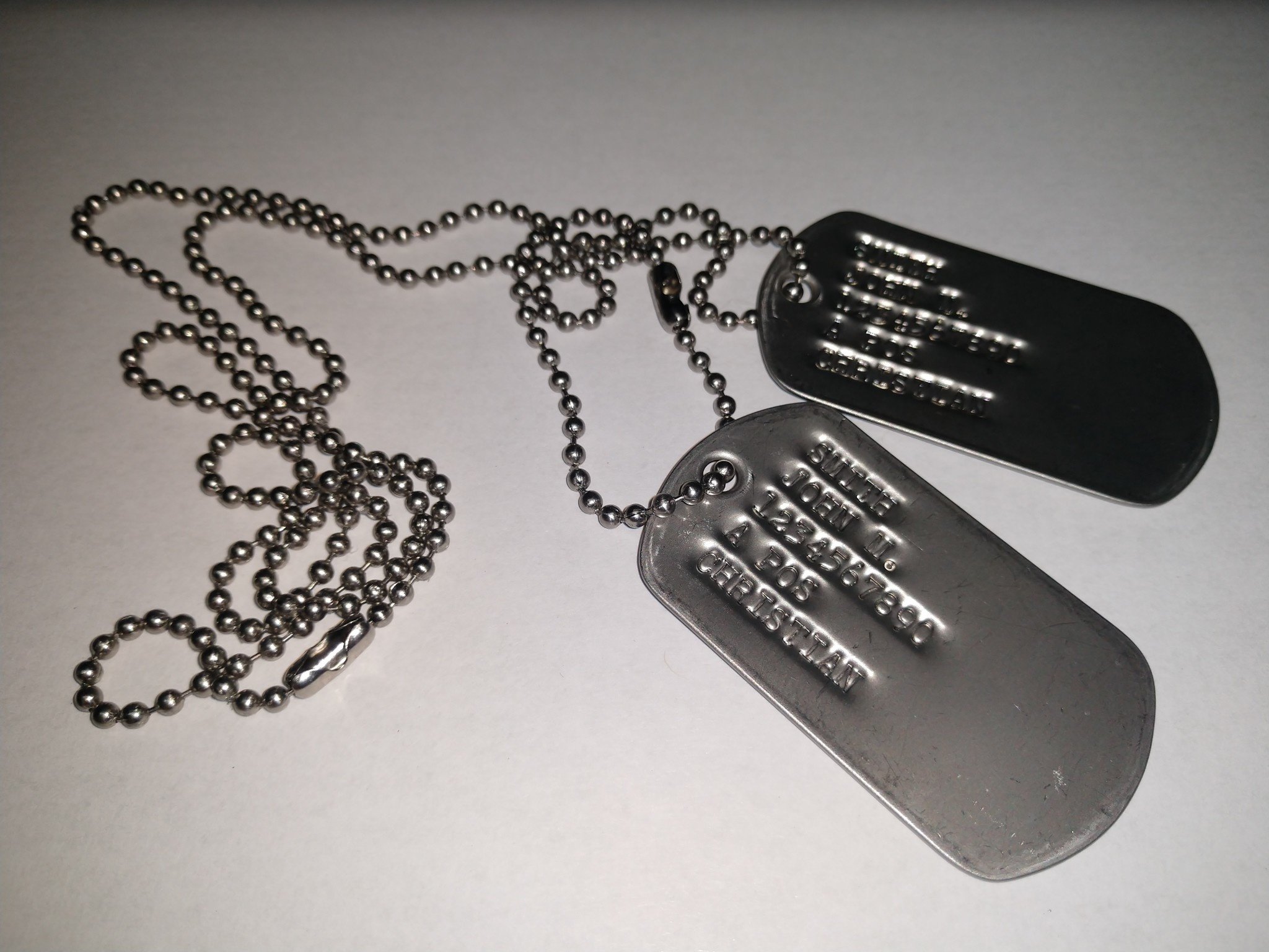 custom army dog tags factories