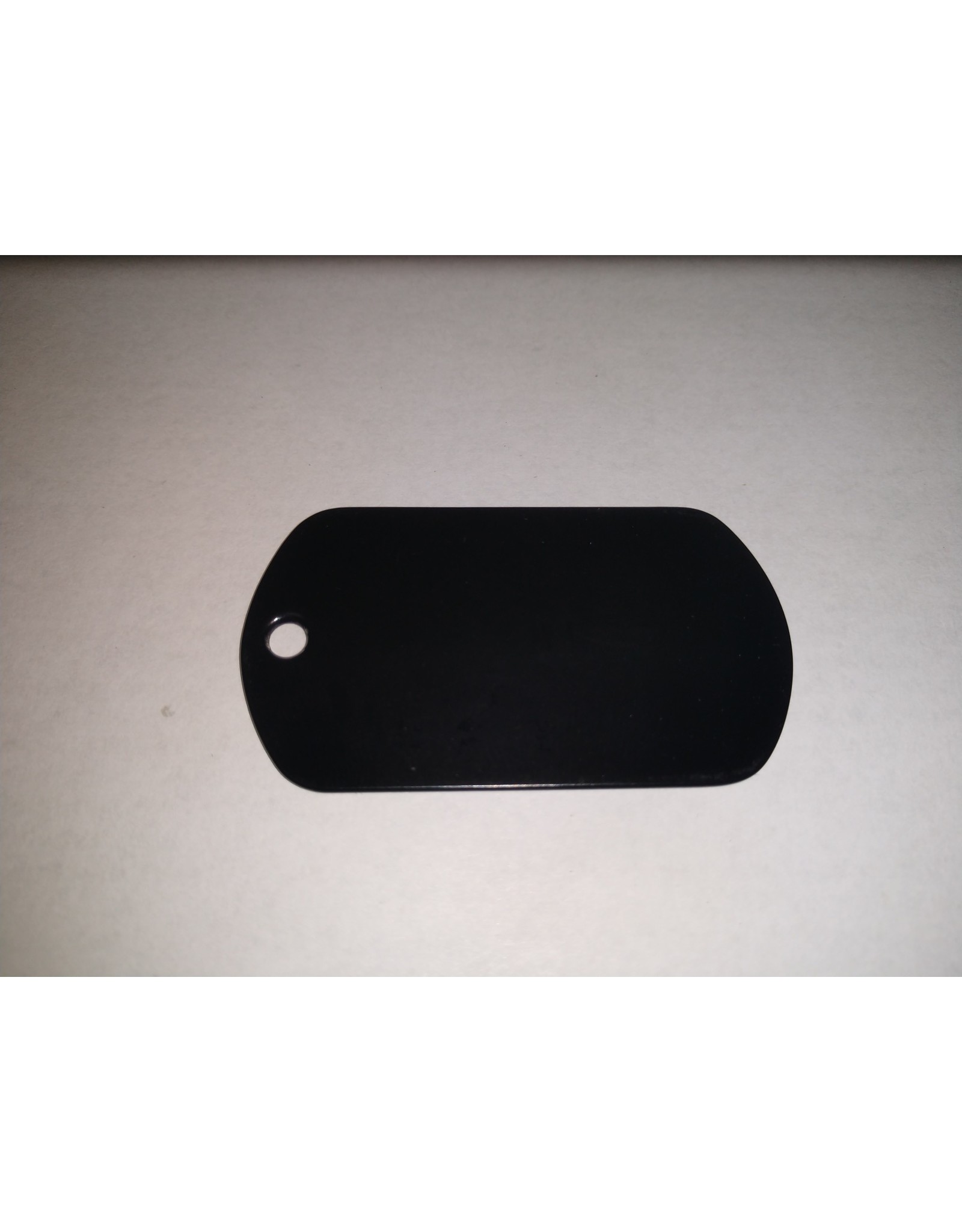 Unprinted Dog Tag - Single