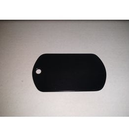 Unprinted Dog Tag - Single