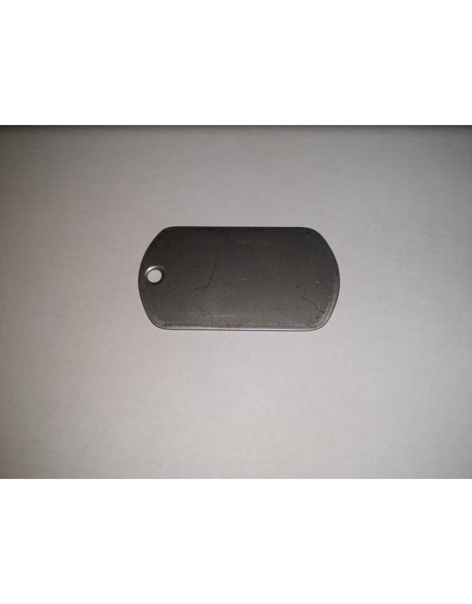 Unprinted Dog Tag - Single