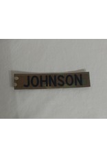 Name Tape W/ Hook Fastener