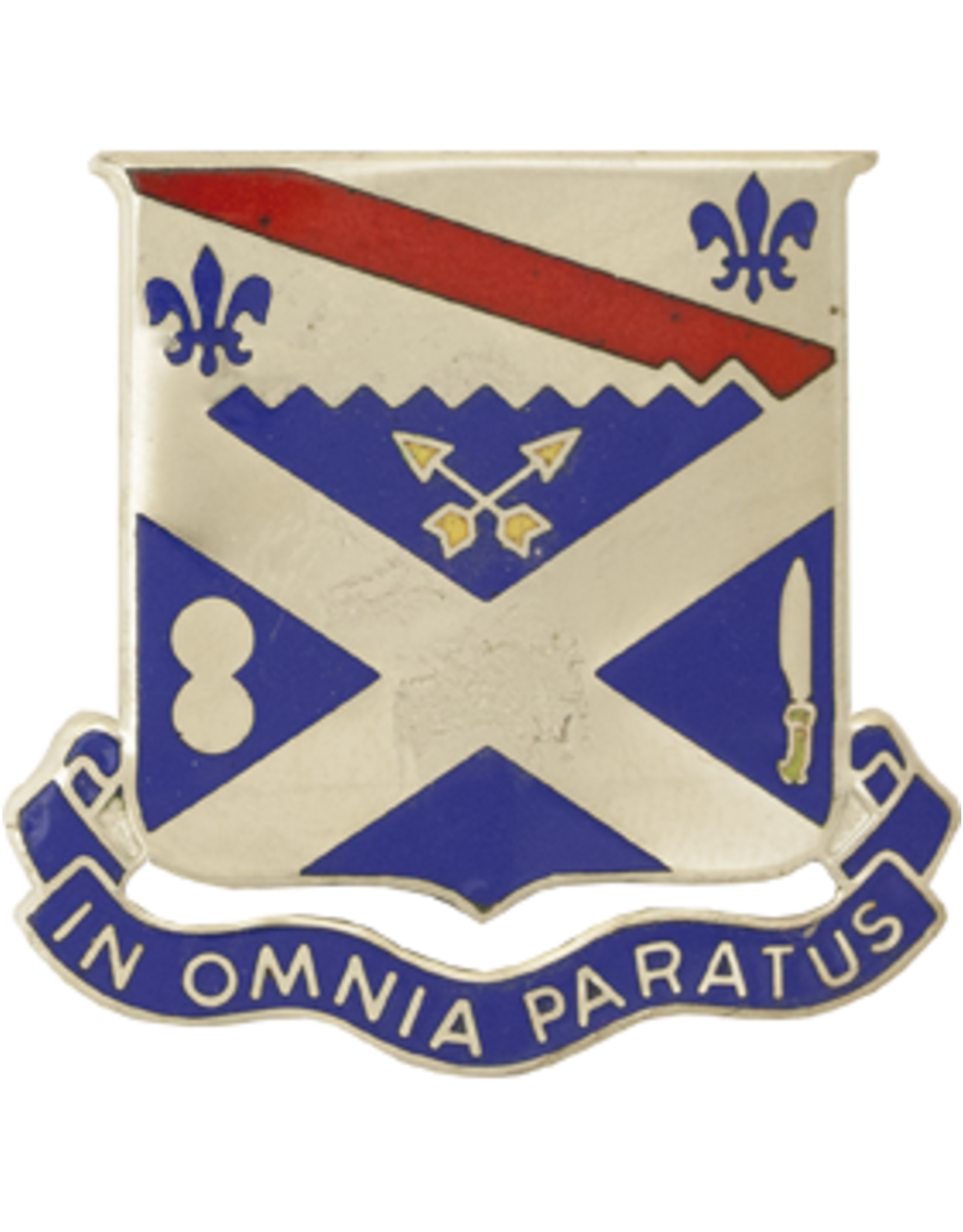18th Infantry Unit Crest - In Omnia Paratus