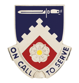 299th Support Unit Crest, On Call to Serve