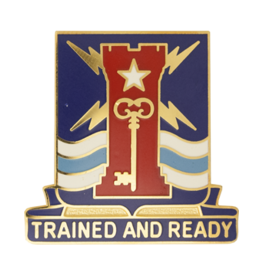 4th Brigade 1st Infantry Unit Crest - Trained And Ready