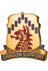 601st Support Battalion Unit Crest, Dragon Support