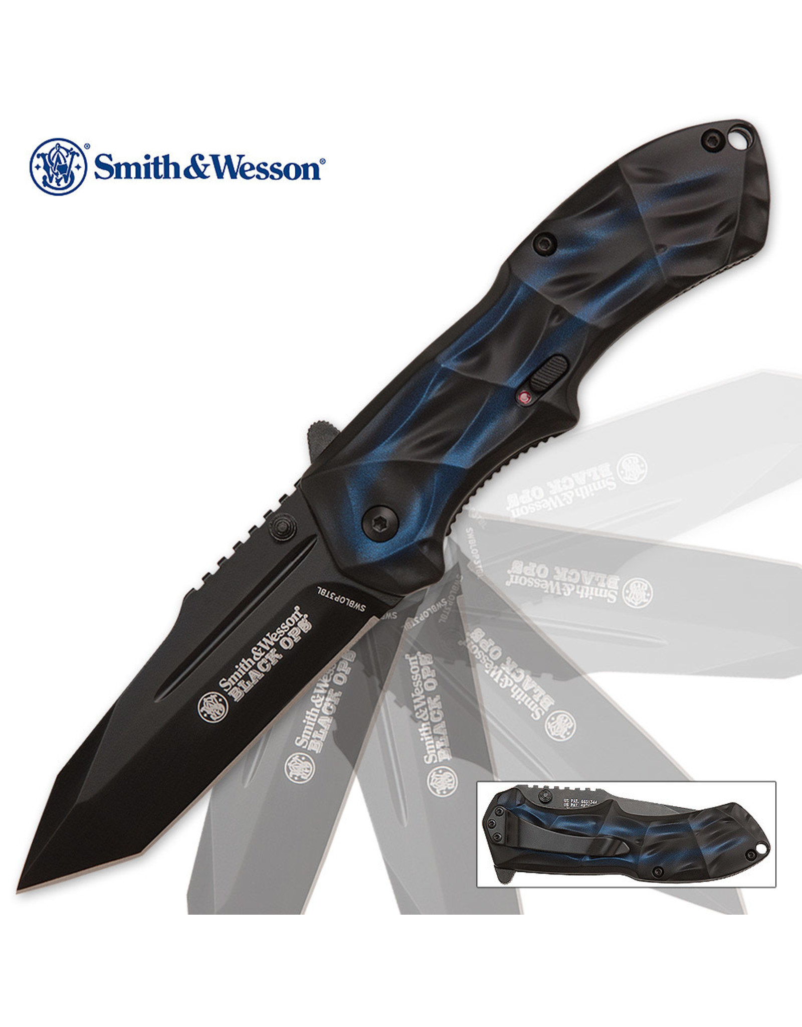 Smith & Wesson Smith & Wesson Black Ops Assisted Opening Pocket Knife
