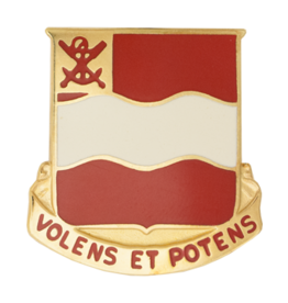 4th Engineer Unit Crest - Volens Et Potens