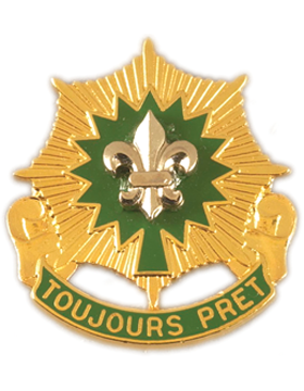2nd Armored Cavalry Regiement Unit Crest - Toujours Pret - Military Outlet