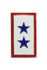 Pin - Family Member in Service 2 Blue Stars
