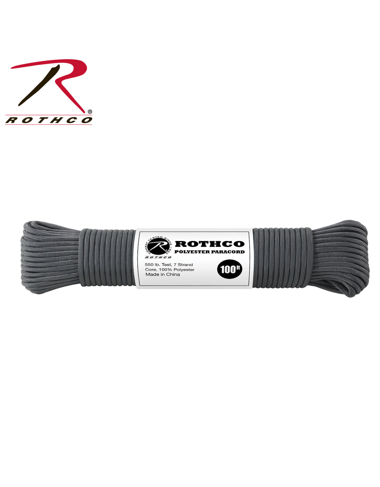 Rothco 550 Polyester Paracord - Multiple Colors